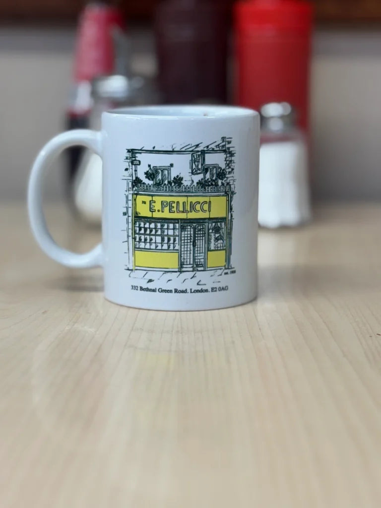 E.PELLICCI CAFE FRONT ILLUSTRATED MUG