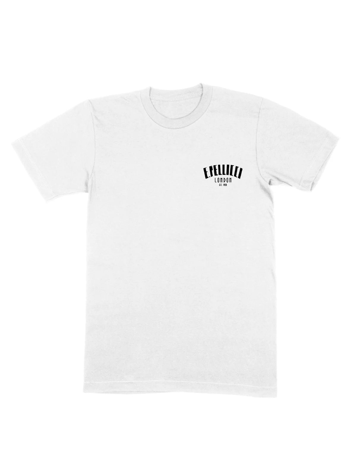 E.PELLICCI CAFE FRONT T SHIRT WHITE