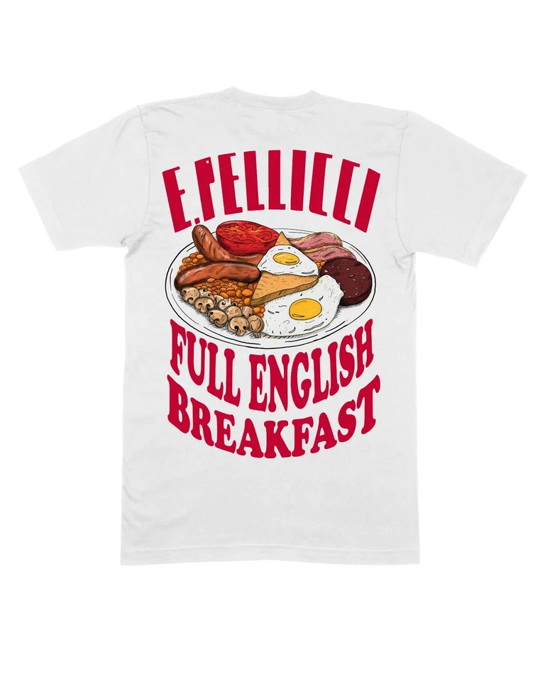 E.PELLICCI FULL ENGLISH BREAKFAST T SHIRT